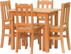 Jídelní set židle Pino I + stůl Pino 90x60 cm