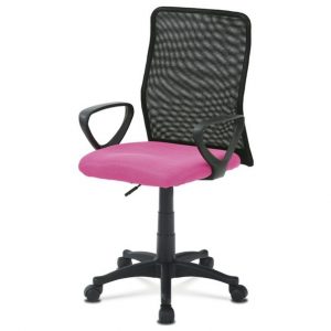Sconto kancelářská židle fresh růžová/černá  - židle na SEDI.cz