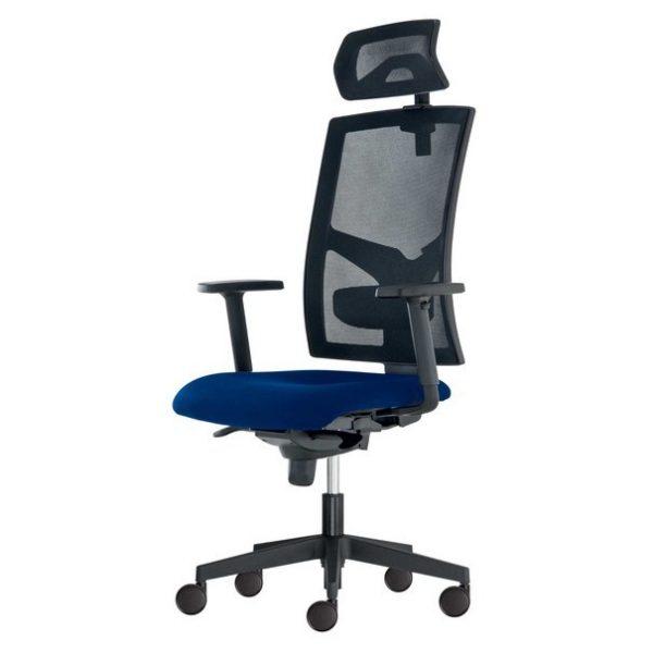 Kancelářská židle paige modrá  - židle na SEDI.cz