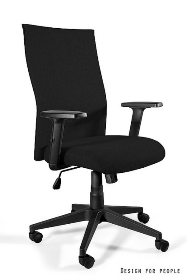 Unique kancelářská židle black on black plus  - židle na SEDI.cz