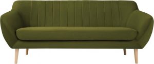 Dvoumístná zelená sametová pohovka mazzini sofas sardaigne