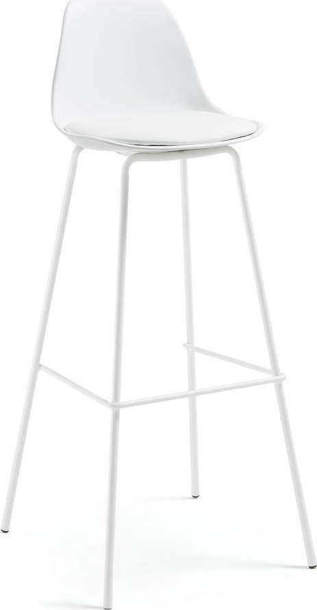 Bílá barová židle la forma lysna  - židle na SEDI.cz