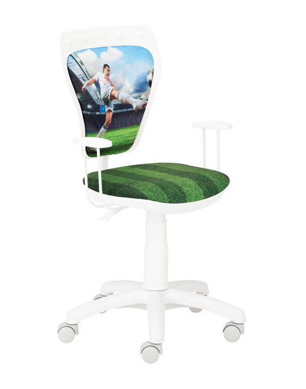 židle ministyle white fotbalista  - židle na SEDI.cz