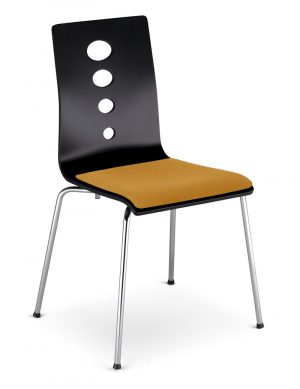 Nowy styl lantana seat plus židle bukové dřevo tmavé oranžová  - židle na SEDI.cz