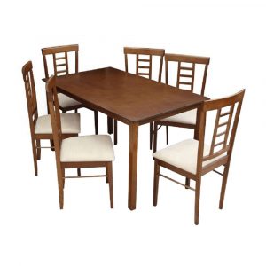Set stůl a židle jídelní komplet oleg new 1 + 6