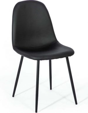 Jídelní sada 2 černých jídelních židlí loomi.design lissy  - židle na SEDI.cz
