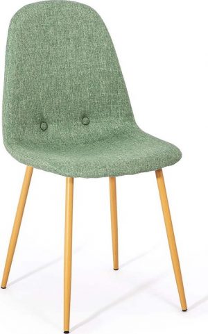 Jídelní sada 2 zelenošedých jídelních židlí loomi.design lissy  - židle na SEDI.cz