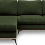 Rozkládací lahvově zelená rozkládací rohová pohovka windsor & co sofas planet