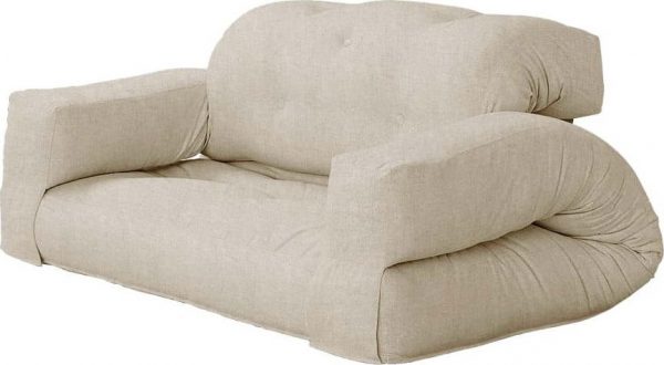 Rozkládací variabilní pohovka karup design hippo linen beige  - pohovky na SEDI.cz