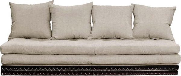 Rozkládací variabilní pohovka karup design chico linen beige  - pohovky na SEDI.cz