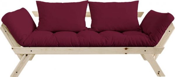 Variabilní pohovka karup design bebop natural clear/bordeaux  - pohovky na SEDI.cz