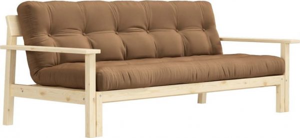 Rozkládací rozkládací pohovka karup design unwind mocca  - pohovky na SEDI.cz