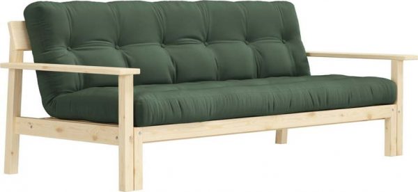 Rozkládací rozkládací pohovka karup design unwind olive green  - pohovky na SEDI.cz