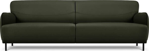 Zelená kožená pohovka windsor & co sofas neso