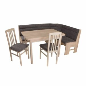 Set stůl a židle jídelní sestava orson dub sonoma