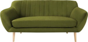 Zelená sametová pohovka mazzini sofas sardaigne