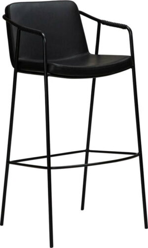 černá barová židle z imitace kůže dan-form denmark boto