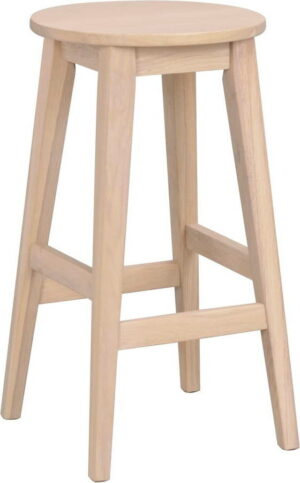 Barová židle z dubového dřeva v přírodní barvě 65 cm austin - rowico  - židle na SEDI.cz