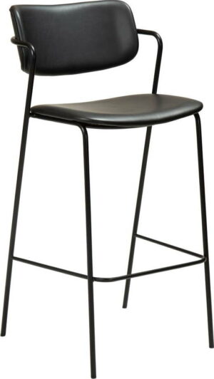 černá barová židle z imitace kůže dan-form denmark zed