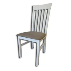 Jídelní židle milano 2 - bílá + tkanina 5  - židle na SEDI.cz