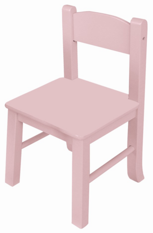 Sada obsahuje 2 kusy dětské židle ve zmenšené velikosti. dětská židle vypadá roztomile a dokonale doplní prostor dětského pokoje. židličky jsou vyrobeny v barvě růžová.  - židle na SEDI.cz