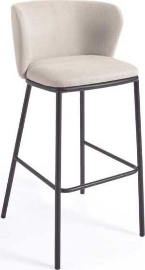 Béžové barové židle v sadě 2 ks 102 cm ciselia – kave home  - židle na SEDI.cz