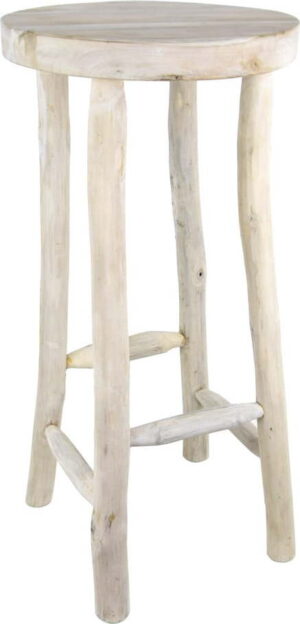 Barová židle z teakového dřeva v přírodní barvě 75 cm suar/teak – ego dekor  - židle na SEDI.cz