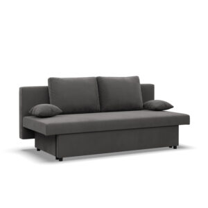 Rozkládací velká rozkládací pohovka sony model 2 šedá